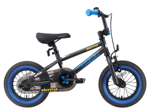 Bikestar kinderfiets BMX 12 inch zwart blauw