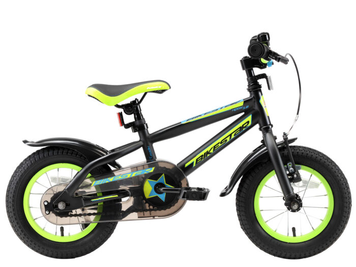 Bikestar Urban Jungle kinderfiets 12 inch zwart groen
