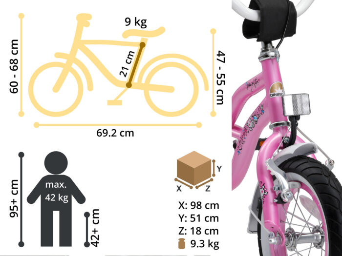 BI 12 CR 01 PINK maten