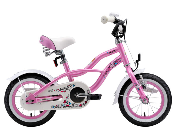 Bikestar kinderfiets Cruiser 12 inch roze