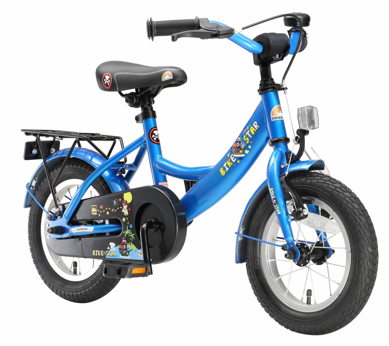 snijden genetisch Inademen Bikestar, Classic kinderfiets, 12 inch, blauw - Fietsdirect