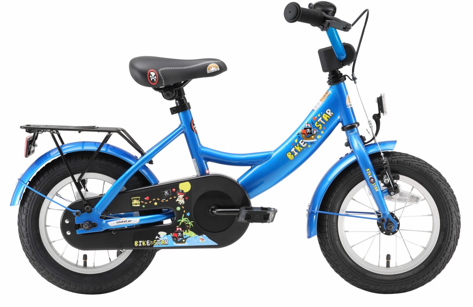 Opgetild Uitdrukkelijk Winkelcentrum Bikestar, Classic kinderfiets, 12 inch, blauw - Fietsdirect