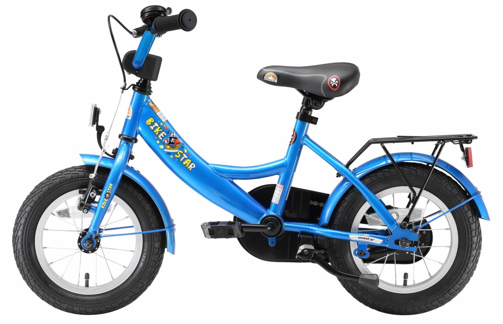 snijden genetisch Inademen Bikestar, Classic kinderfiets, 12 inch, blauw - Fietsdirect