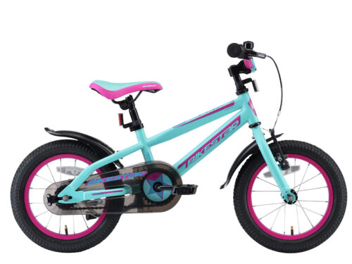 Bikestar kinderfiets Urban Jungle 14 inch turquoise