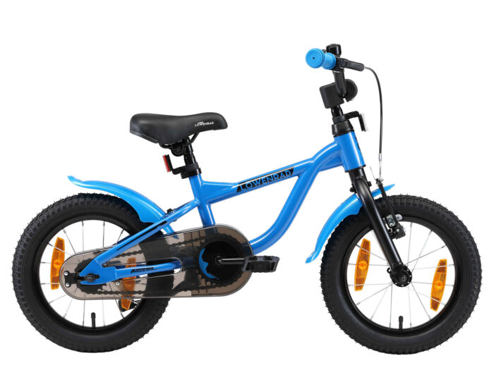 lowenrad kinderfiets 14 inch blauw