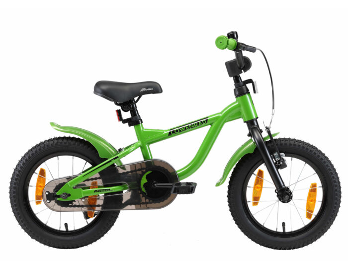 lowenrad 14 inch kinderfiets groen