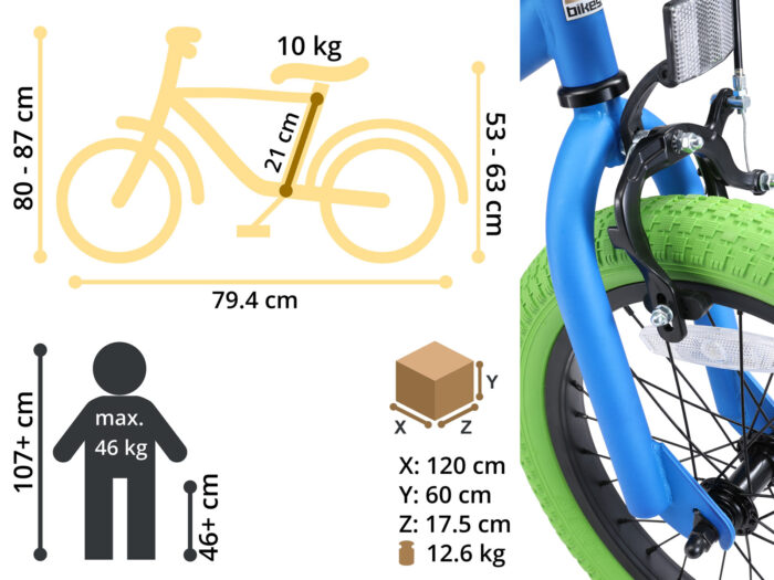 BI 16 BX 02 BEGN maten