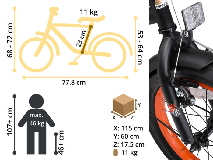 BI 16 CR BLACK maten