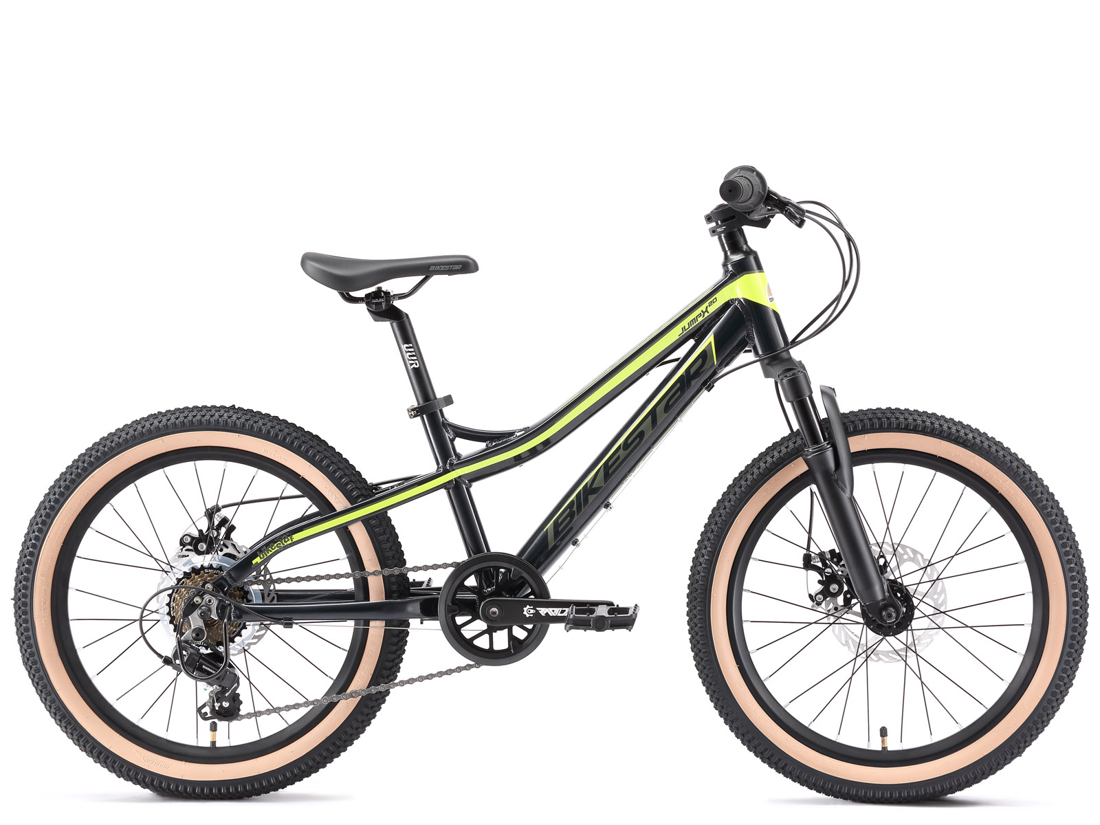 BI 20 MB J1 AEGN BIkestar MTB kinderfiets 20 inch zwart