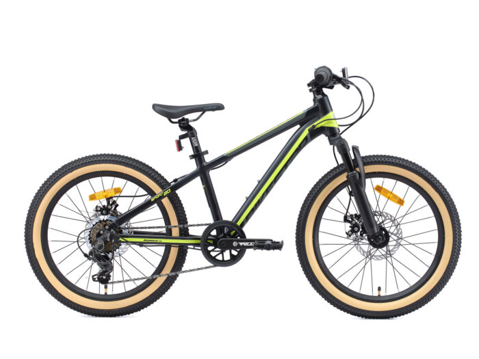 Bikestar 20 inch MTB kinderfiets zwart