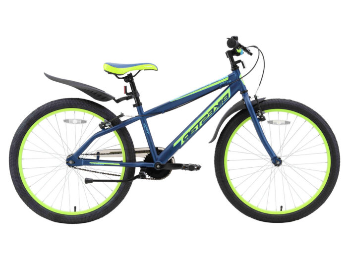 bikestar 24 inch Urban Jungle zwart/groen