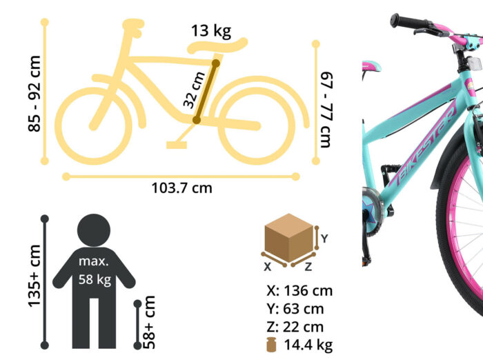 BI 24 CM BYTE maten