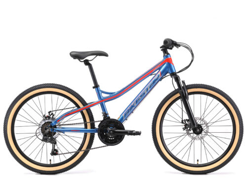 bikestar 24 inch MTB blauw/groen