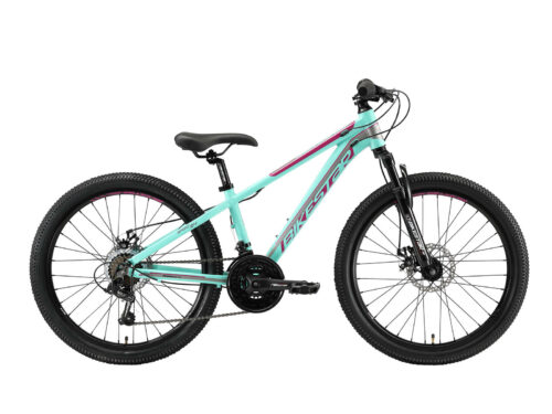 Bikestar MTB jeugdfiets 24 inch mintgroen