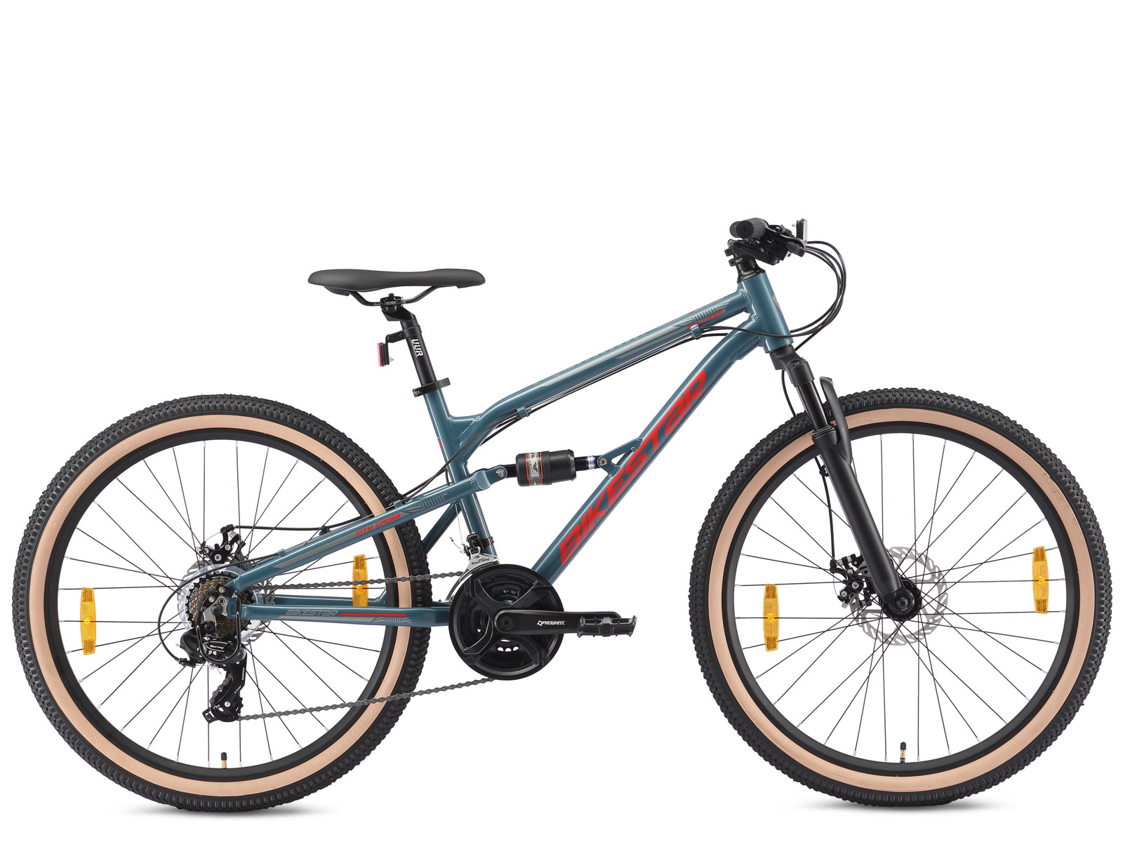 BI 26 MF CC PLRD Bikestar fully MTB 26 inch petrol