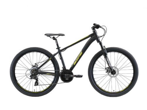 bikestar 27 inch MTB zwart/geel