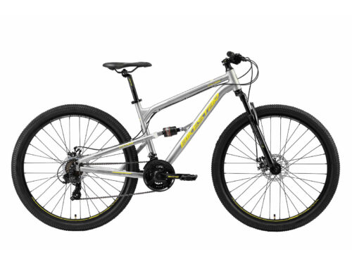 bikestar 29 inch MTB zilver