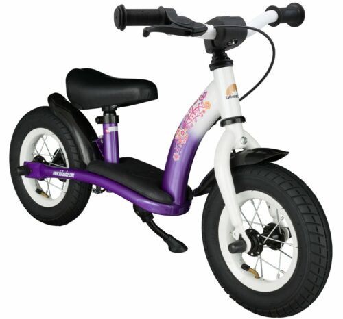 Bikestar, Classic, 10 inch loopfiets, lila / wit
