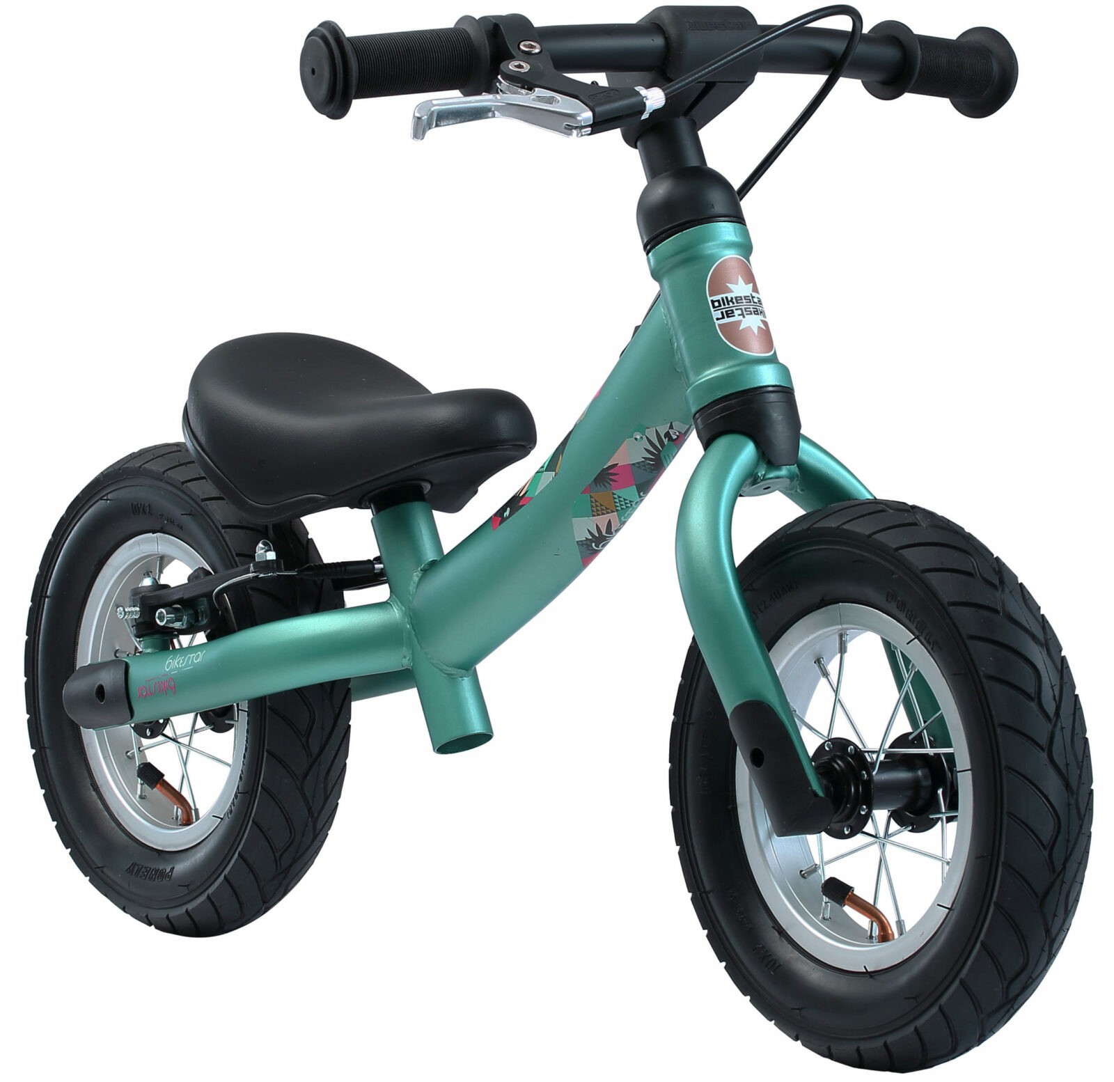 Bikestar, Sport, 1 meegroei loopfiets, 10 inch, groen