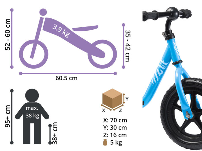 RU 12 LR AA BLUE maat