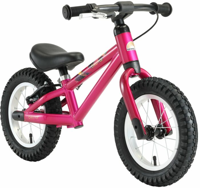 Bikestar 12 inch MTB loopfiets, donkerroze - Fietsdirect