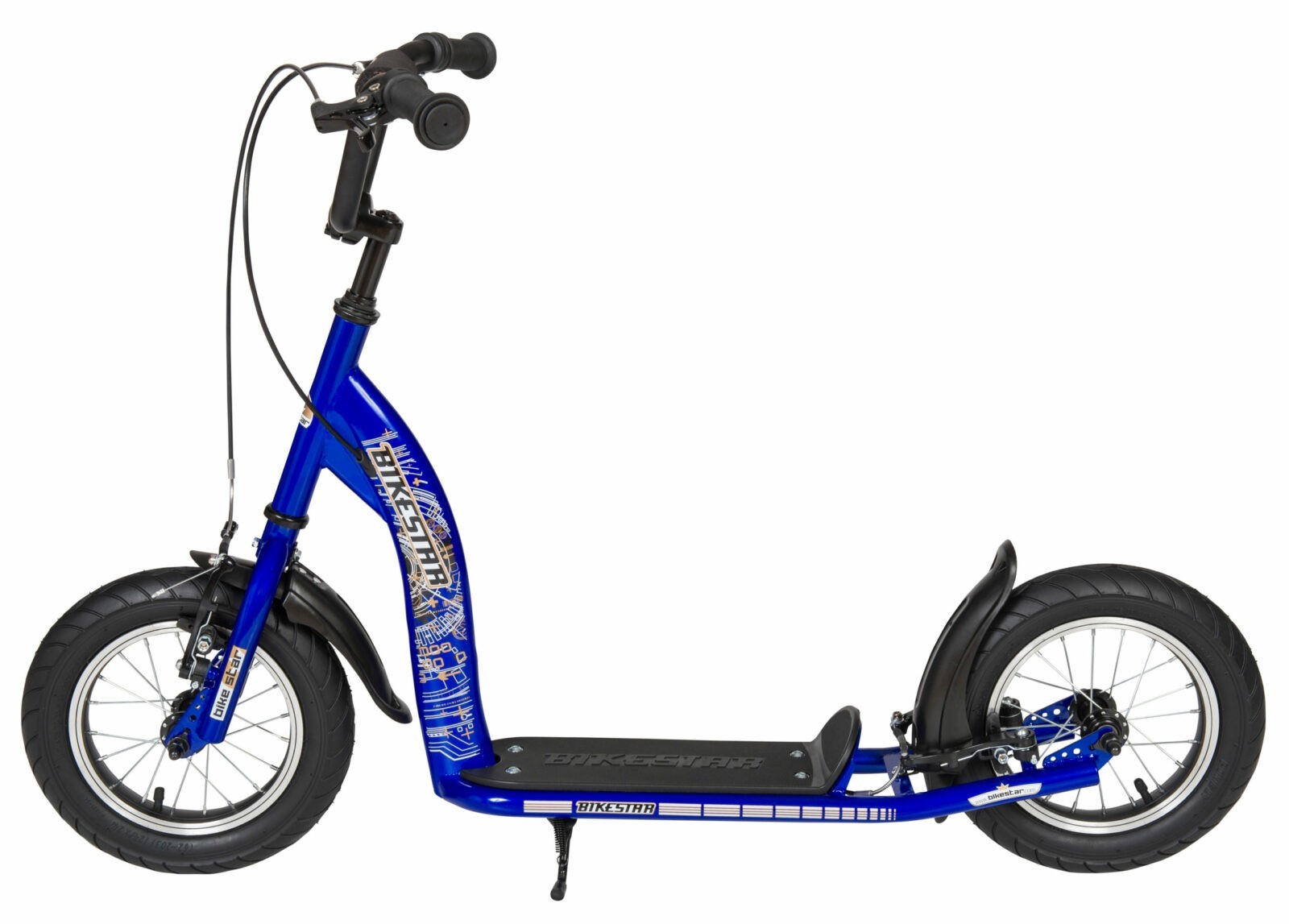 autoped, 12 inch, Sport step, blauw - Fietsdirect