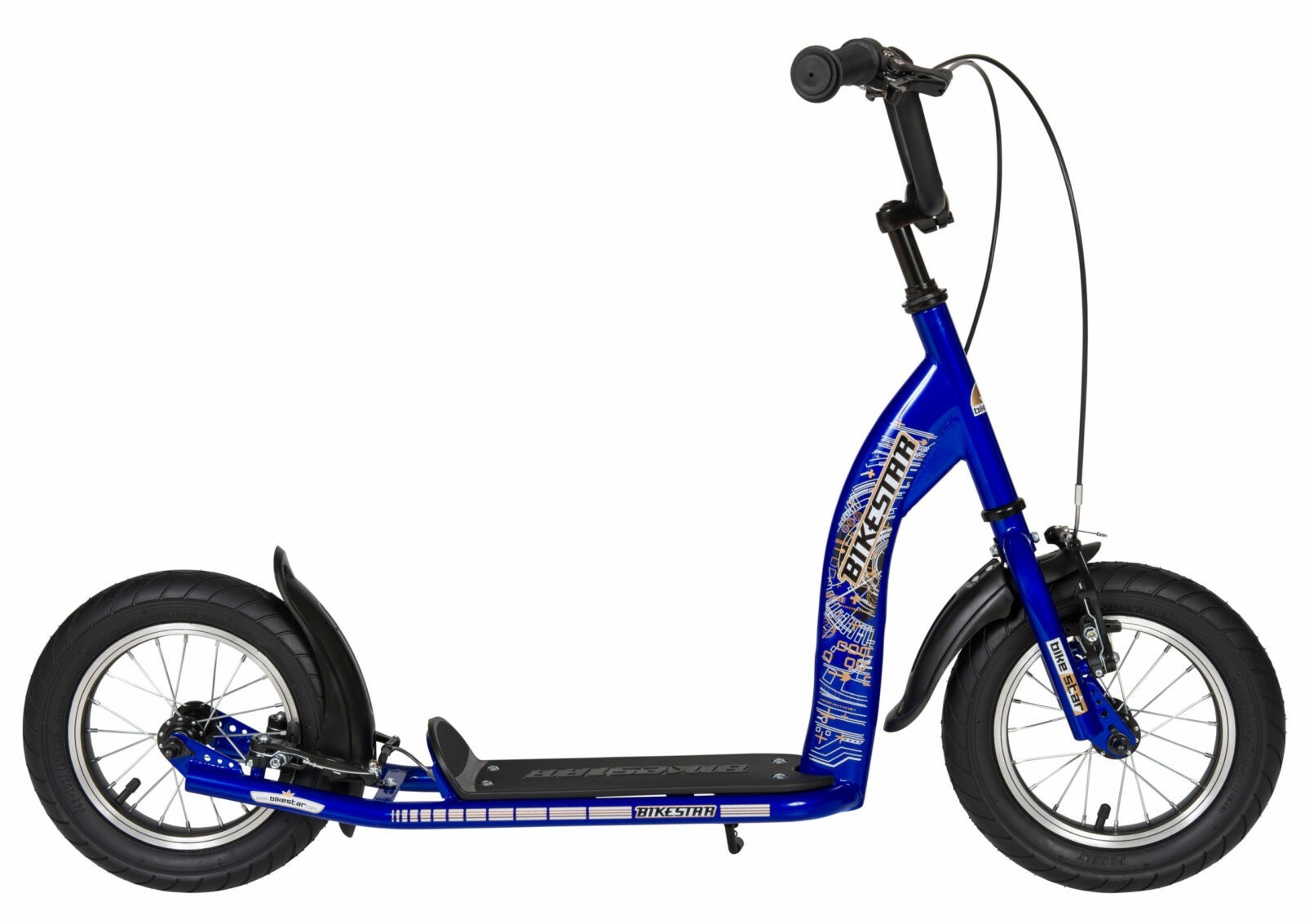 autoped, 12 inch, Sport step, blauw - Fietsdirect