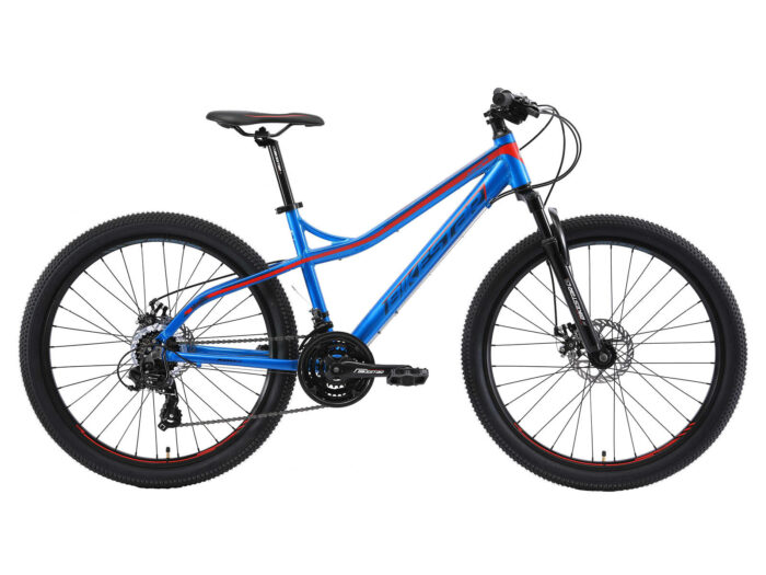 bikestar 26 inch MTB blauw/rood