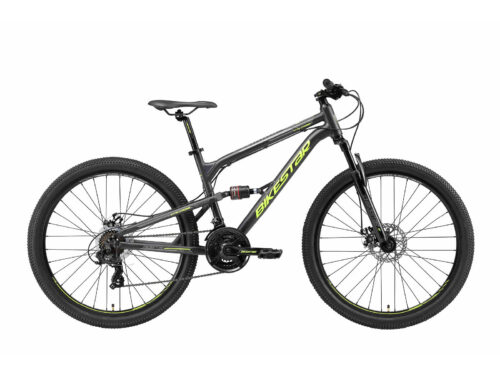 bikestar 26 inch MTB zwart/groen