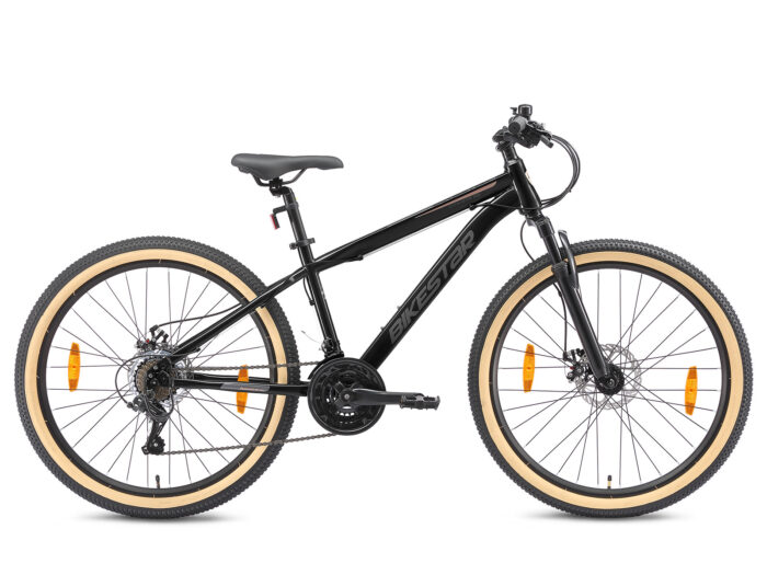 Bikestar Hardtail MTB Staal M 26 Inch 21 Speed