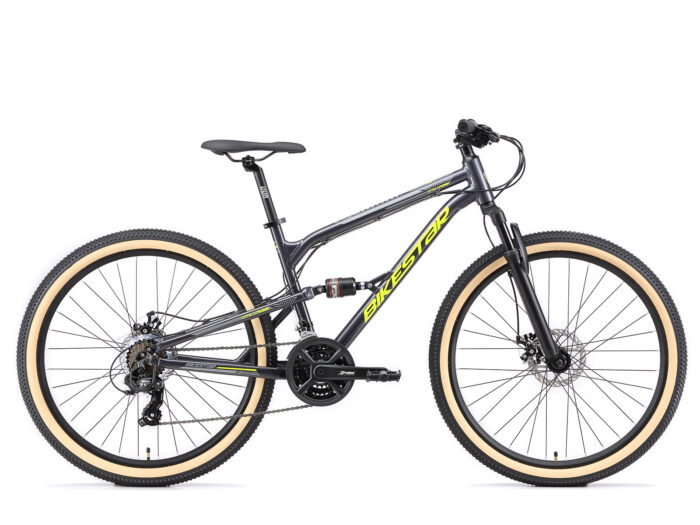 Bikestar Fully MTB Alu 27.5 Inch 21 Speed