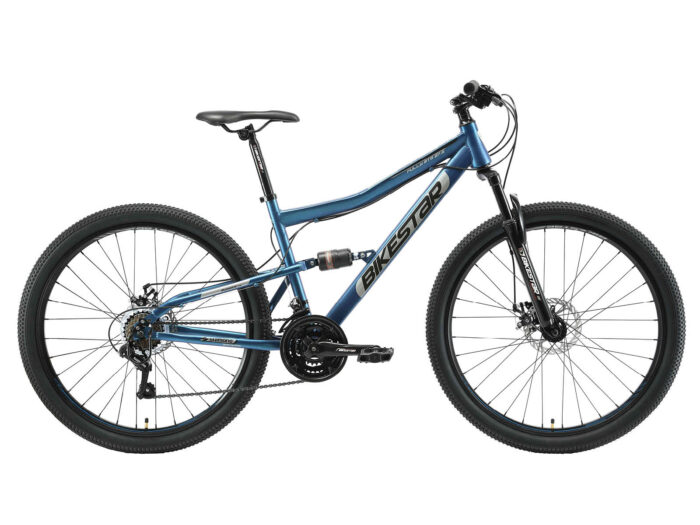 bikestar 27 inch MTB blauw