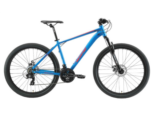 bikestar 27 inch MTB blauw/rood
