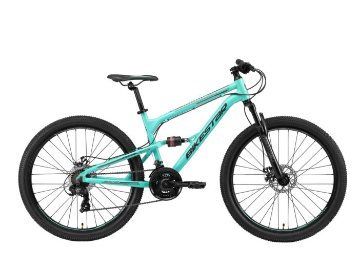 bikestar 27 inch MTB mintgroen