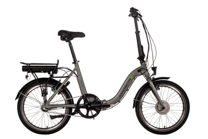 Elektrische vouwfiets 3 versnellingen Comapct Plus zilver