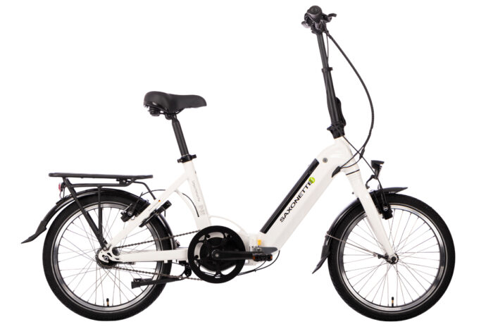 elektrische vouwfiets 7 versnellingen Compact Premium Plus wit