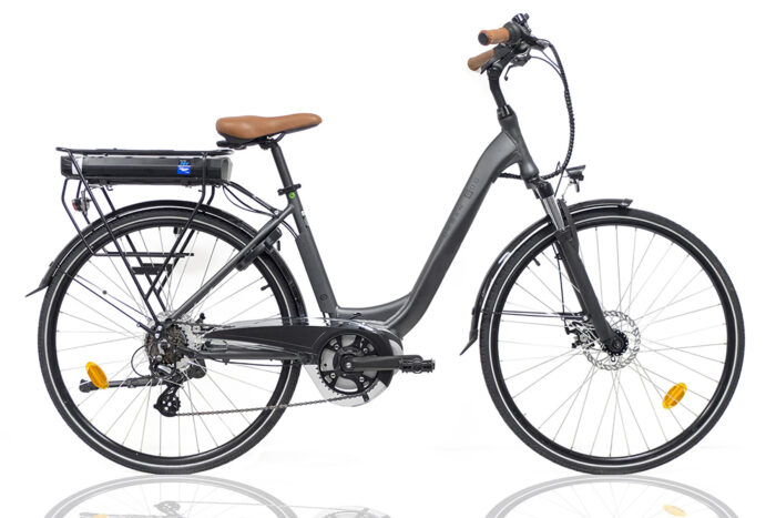 elektrische damesfiets middenmotor 7 versnellingen E600
