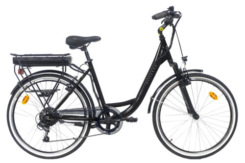 elektrische damesfiets 6 versnellingen 26 inch