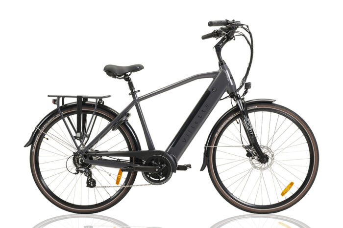 elektrische herenfiets middenmotor 8 versnellingen Commuter