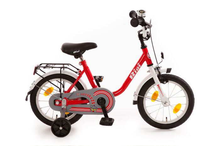 Bibi 14 inch kinderfietsje rood