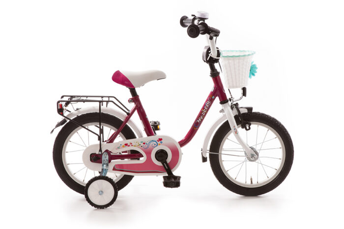 My Dream kinderfietsje 14 inch paars