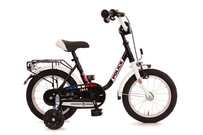 Police kinderfietsje 14 inch