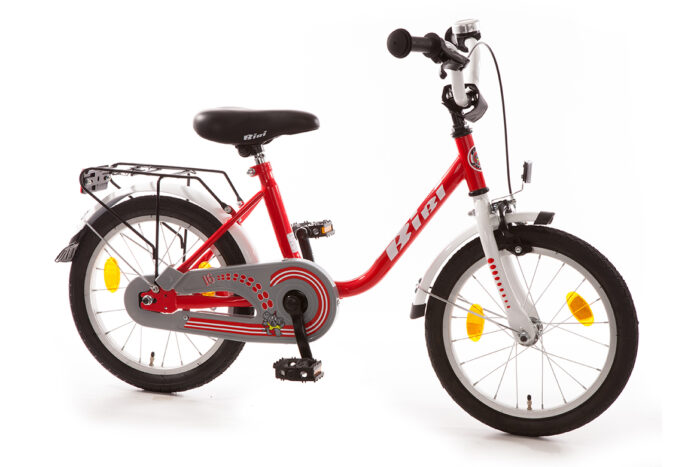 Bibi 16 inch kinderfietsje rood