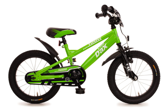 Little Dax 16 inch kinderfietsje groen