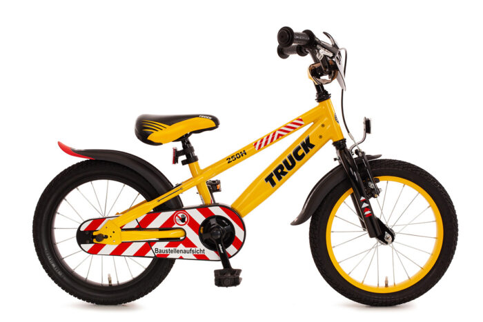 Truck 16 inch kinderfietsje