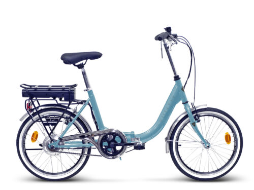 Villette le Balade ebike vouwfiets blauw