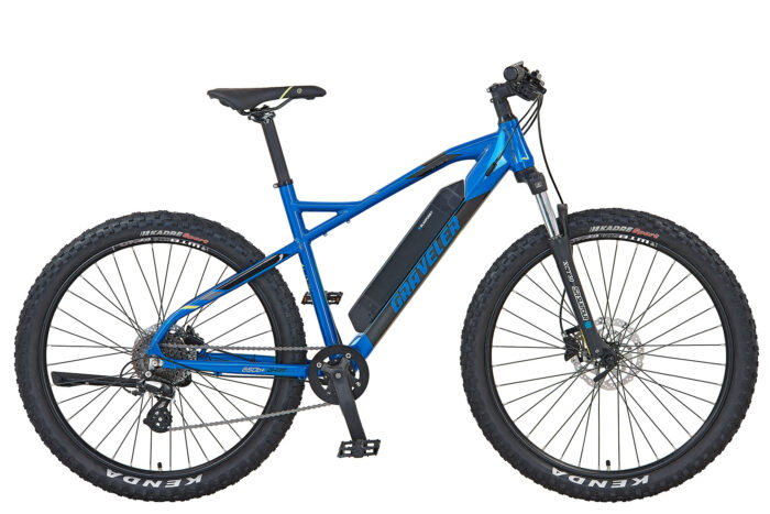 Graveler eMTB Blaupunkt blauw