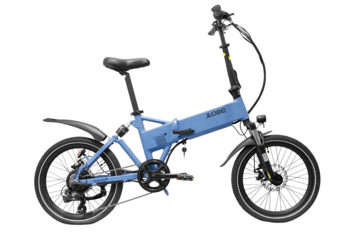 elektrische vouwfiets 7 versnellingen City III blue