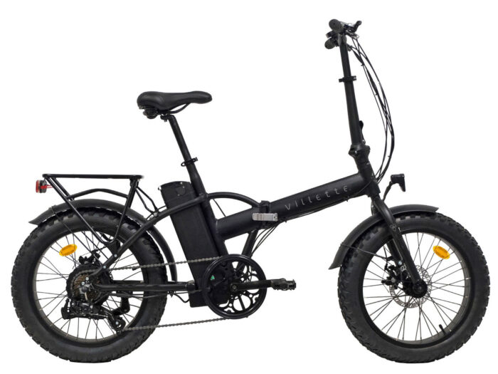 Villette le Gros elektrische vouwfiets fatbike 7 versnellingen