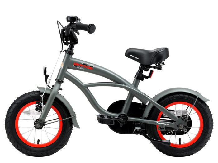 Bikestar kinderfiets Cruiser 12 inch grijs